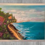 Acrylic painting